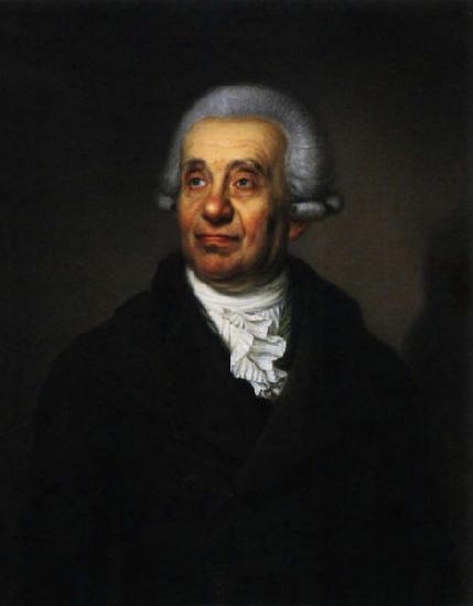 unknow artist Portrait of Johann Ludwig Wilhelm Gleim (1719-1803), German poet oil painting image